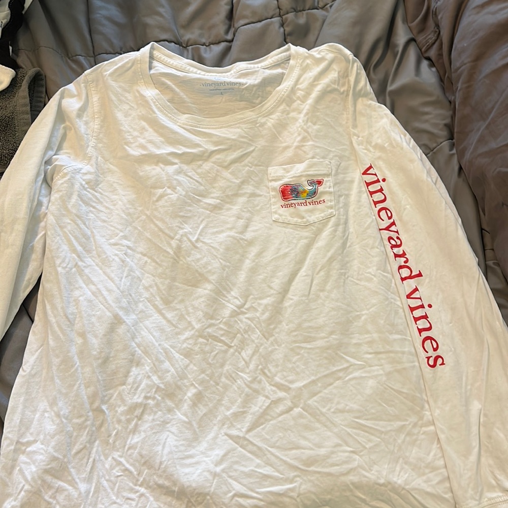 EUC Long Sleeve Whale Tee